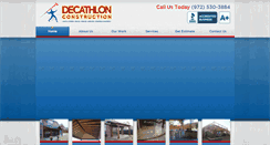 Desktop Screenshot of decathlonconstruction.com