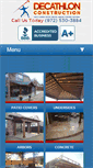 Mobile Screenshot of decathlonconstruction.com